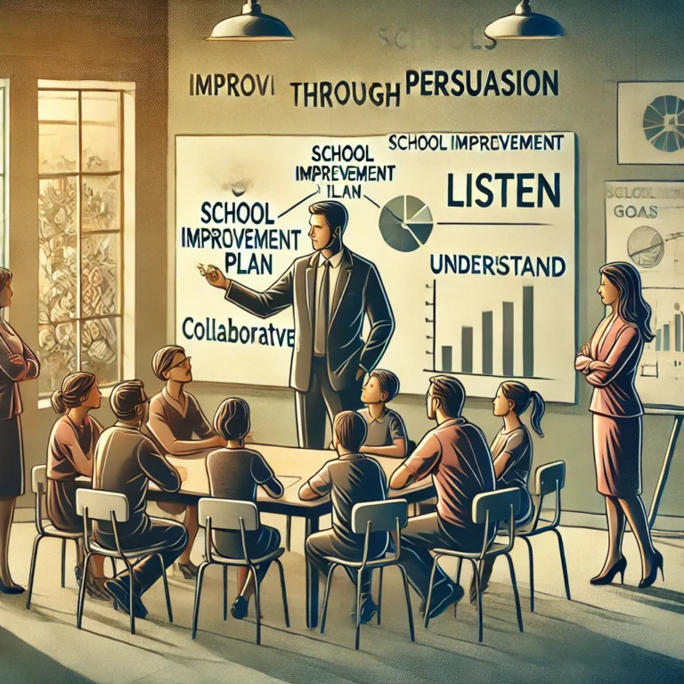 Pursue School Improvement Through Persuasion